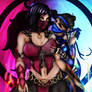 Mileena y Kitana