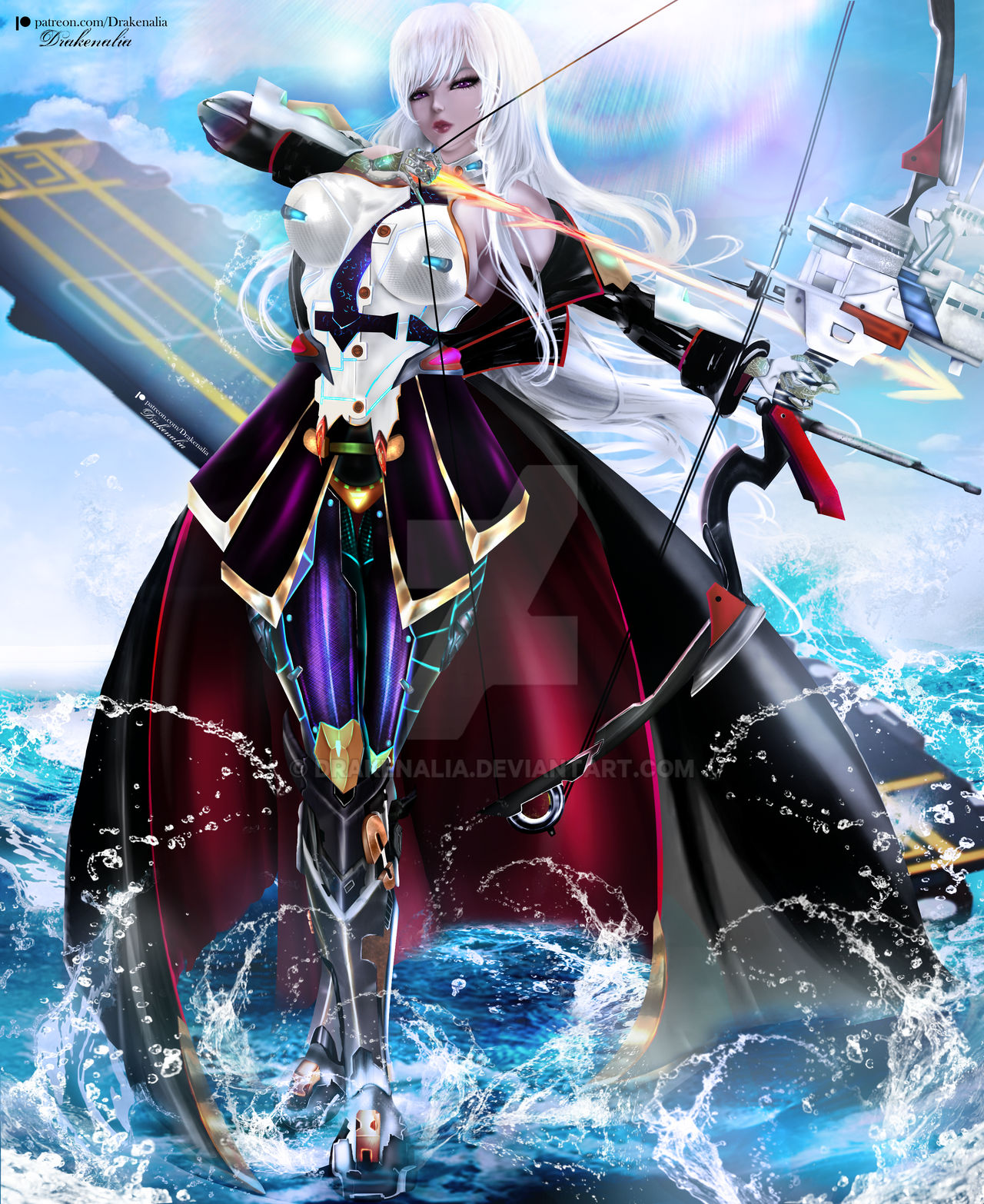 Comision Azur lane Enterprise by Drakenalia on DeviantArt