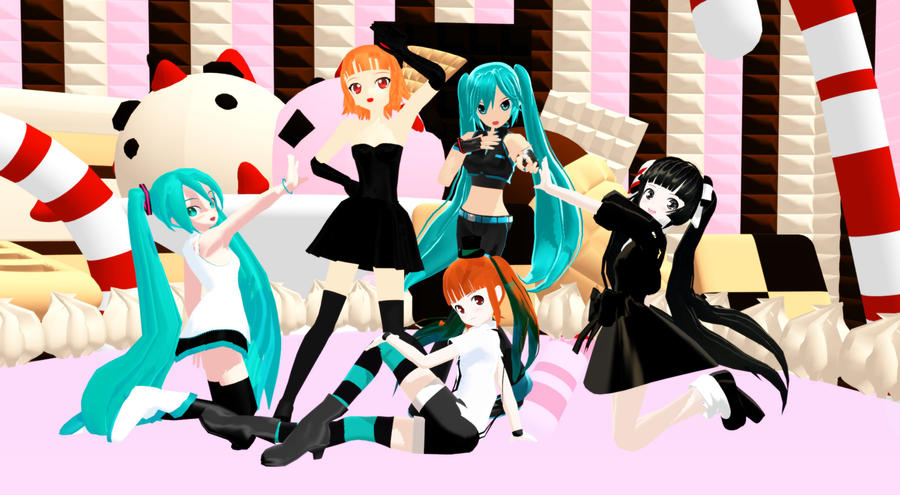 Mmd Group MMD Group Picture by miku-chan91 on DeviantArt