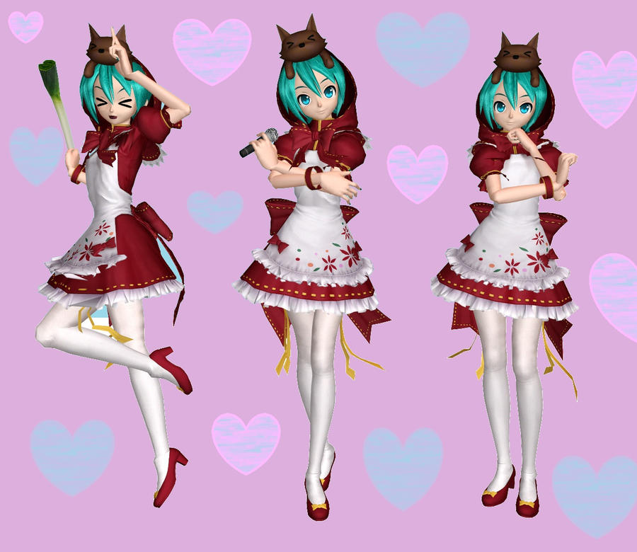 MMD DT Red Riding Hood Miku by miku-chan91 on DeviantArt