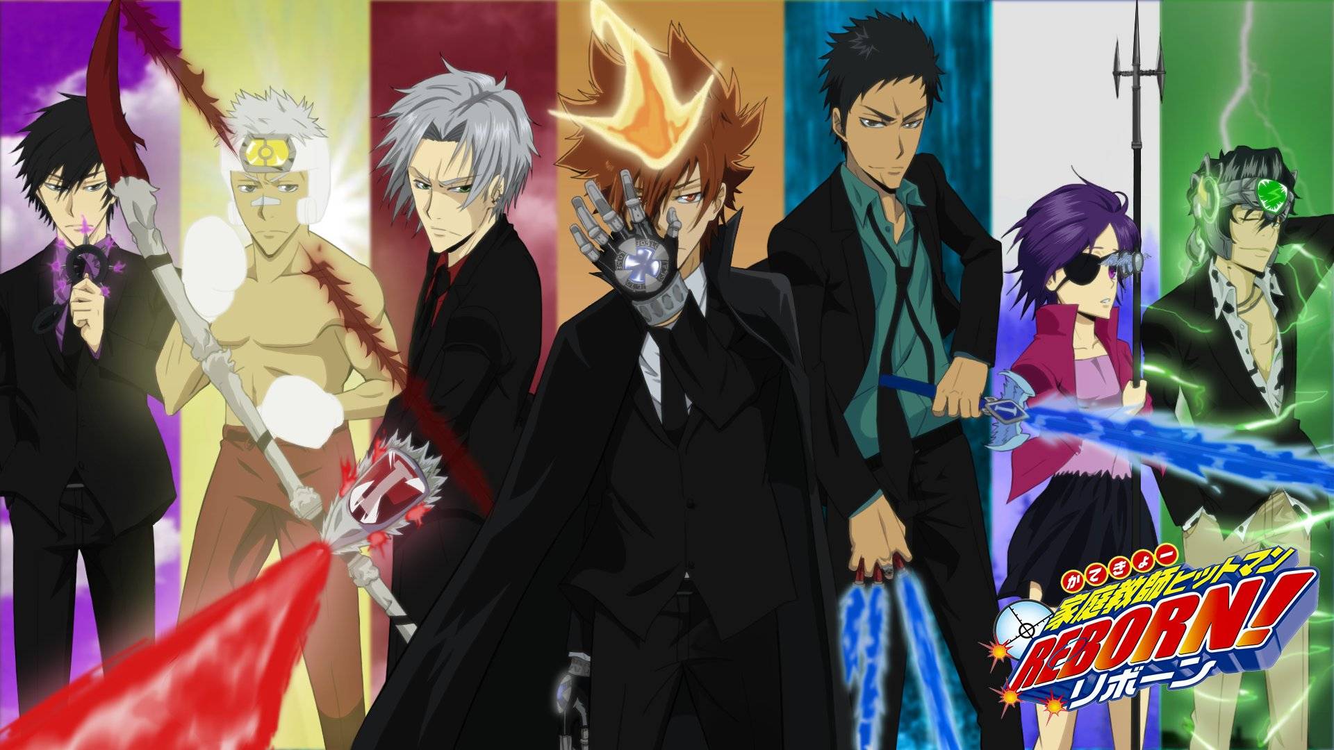 Hitman Reborn characters HD wallpaper