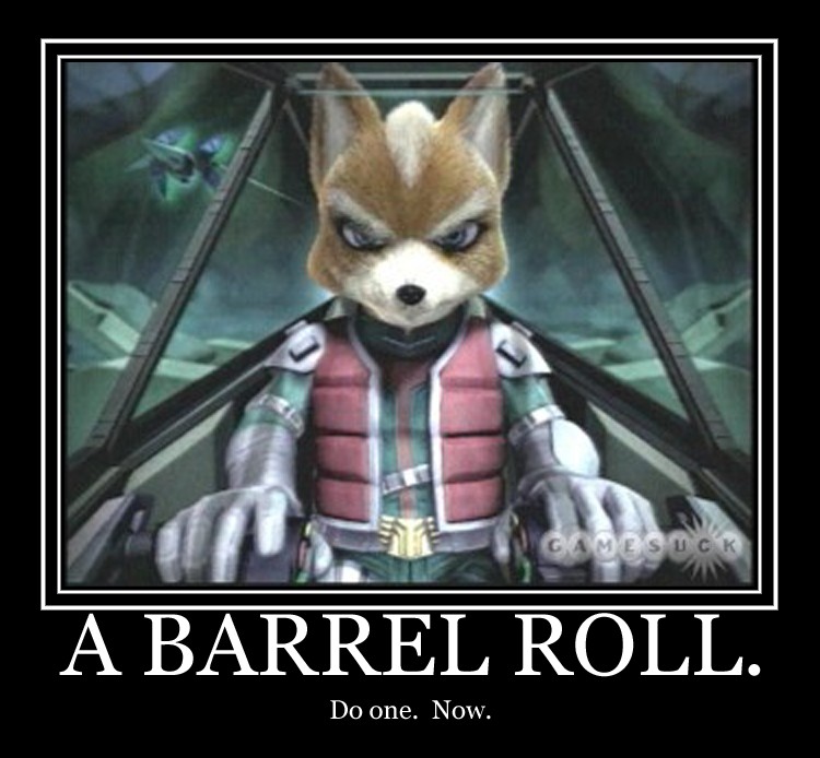 Do a Barrel Roll by SyxxFox on DeviantArt