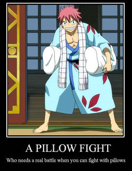 Fairy Tail Motivational: Pillow Fight