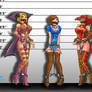 Godhand Gals Police Lineup