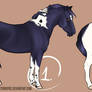 [Price Drop!]Black Tobiano Adopts [0/2 CLOSED]