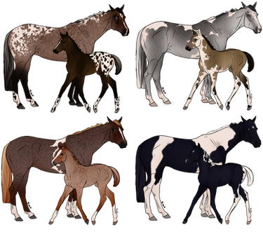 Price Drop!!Mare and Foal ADOPTS [0/8 CLOSED]