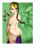 Slave Leia 2 by DreadedDinosaur