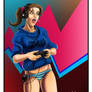 Gamer Girl pinup