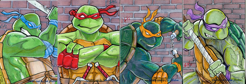 TMNT Sketchcards