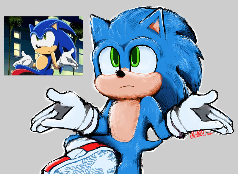 doUble U on X: Finally made some actual art in CSP, getting the hang of  it. Can't wait to watch the Sonic Movie 2 tbh #SonicTheHedgehog #Sonic  #sonicfanart  / X