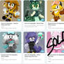 Sonic OC Adoptables for SALE