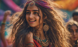 Indian Festival Dancer