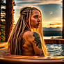 Hot Tub Series - Hippie Girl 2