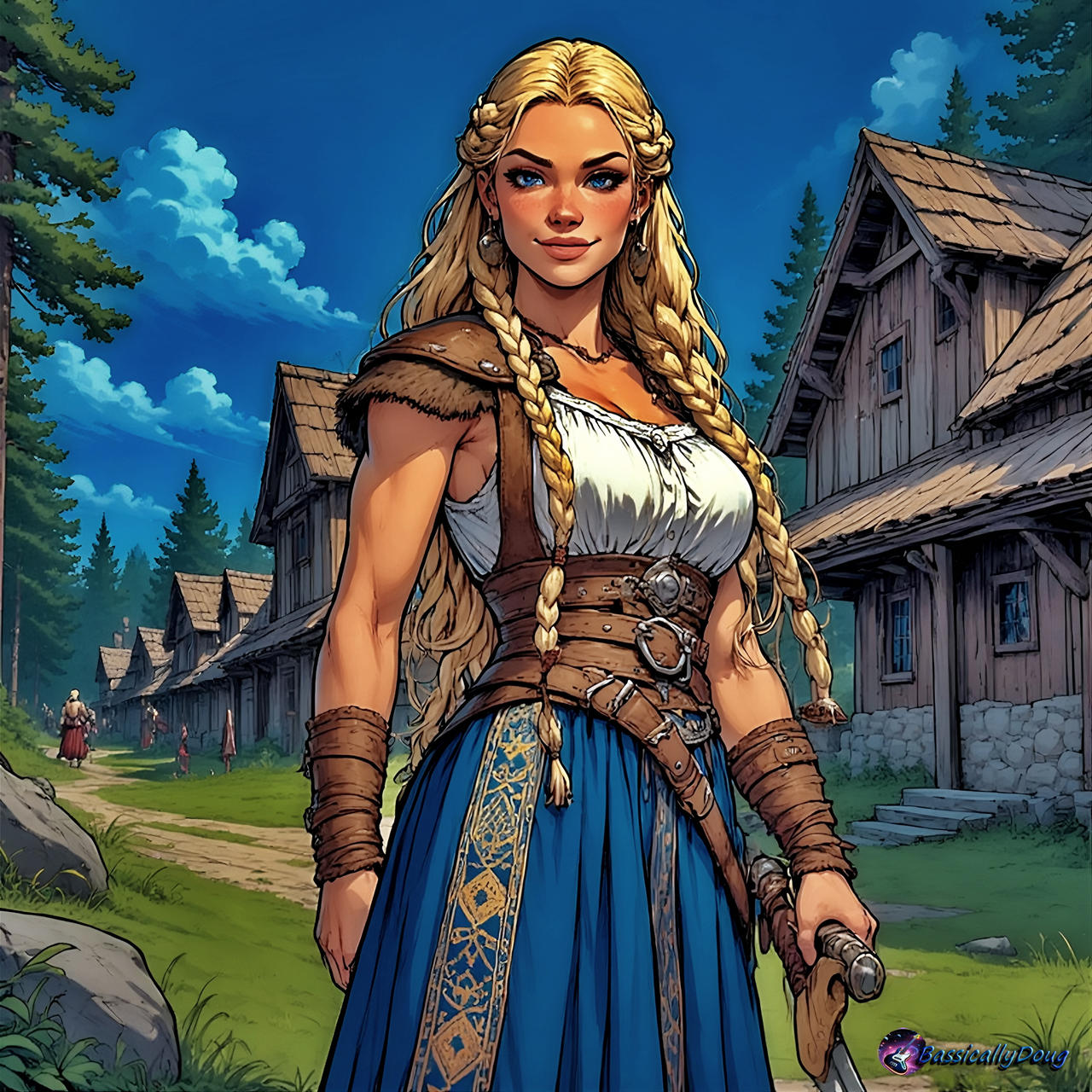 Freyda Freya Tormundsdottir by bassicallydoug on DeviantArt