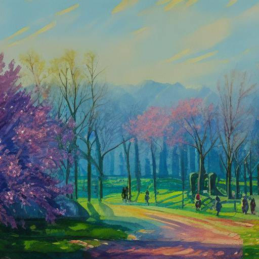 A busy spring morning by DreadRobert on DeviantArt