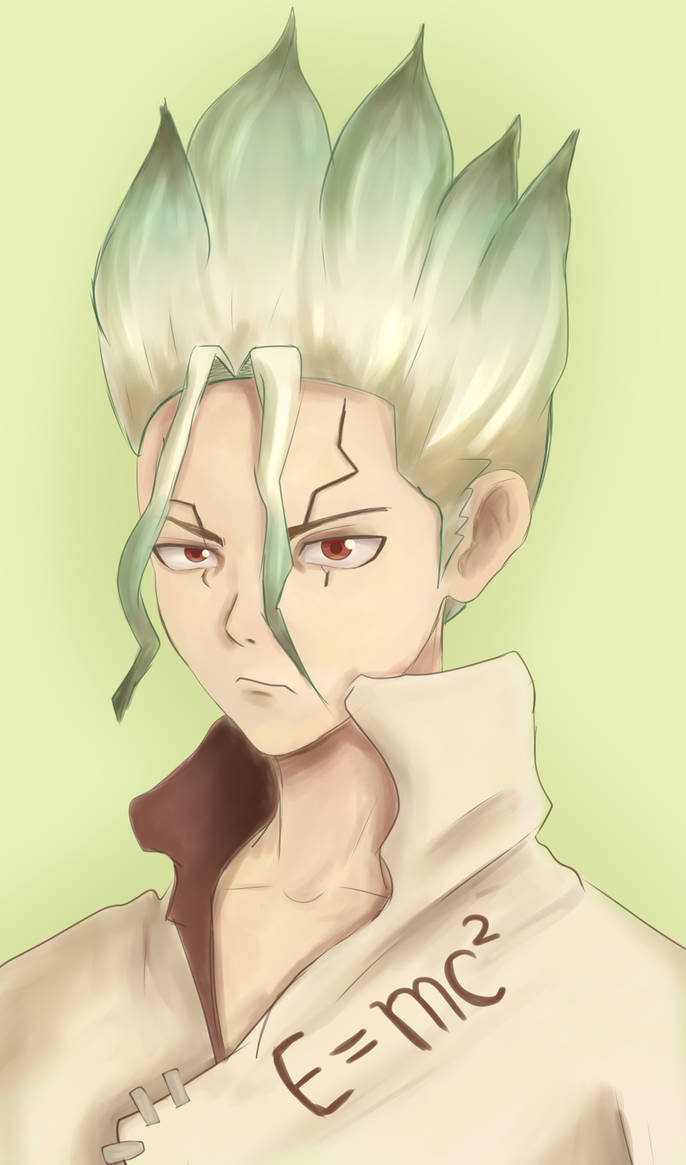 Annoyed Senku by Calops34 on DeviantArt