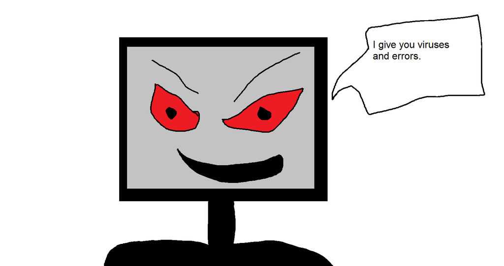 Evil Computer by CrystalEevee12 on DeviantArt