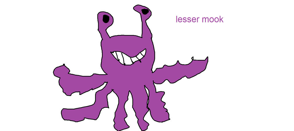 Lesser Mook Lesser Mook by CrystalEevee12 on DeviantArt