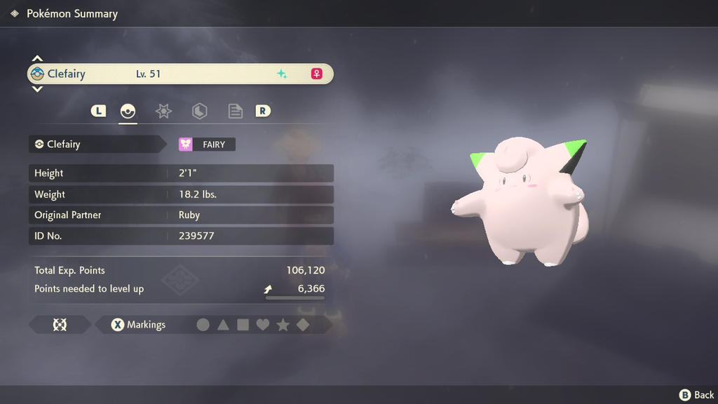 Shiny Clefairy by CrystalEevee12 on DeviantArt