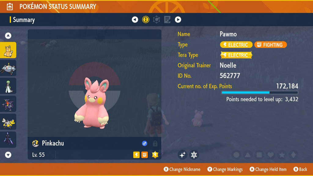 Shiny Pawmi evolved by CrystalEevee12 on DeviantArt