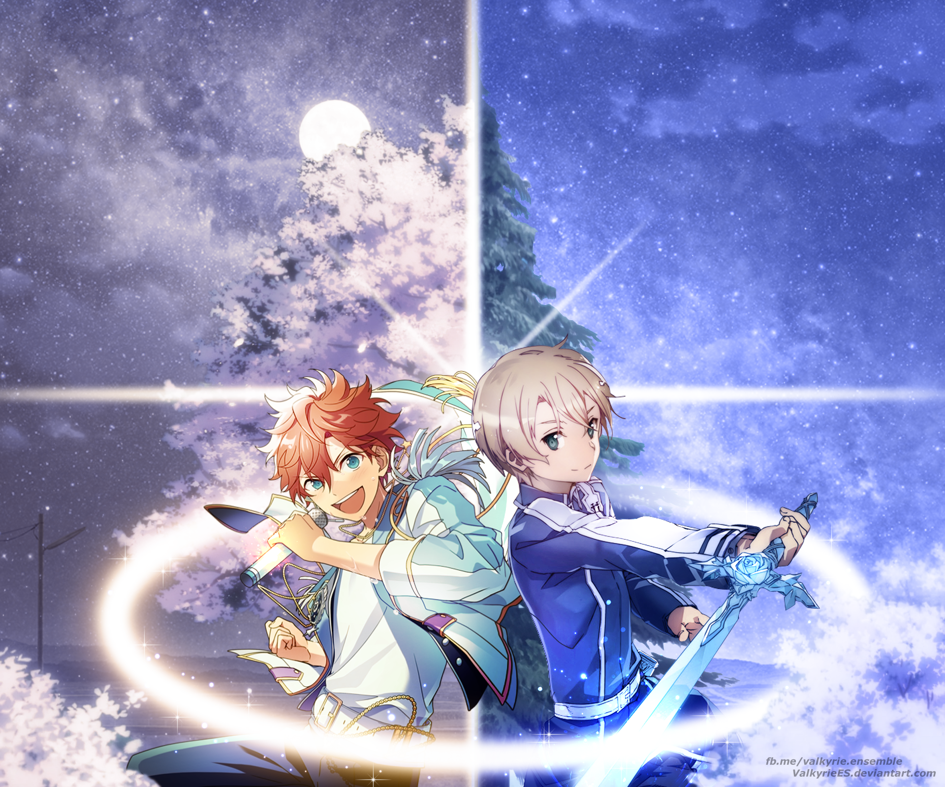 Subaru and Eugeo - Wallpaper by ValkyrieES on DeviantArt Subaru and Eugeo - Wallpaper by ValkyrieES on DeviantArt