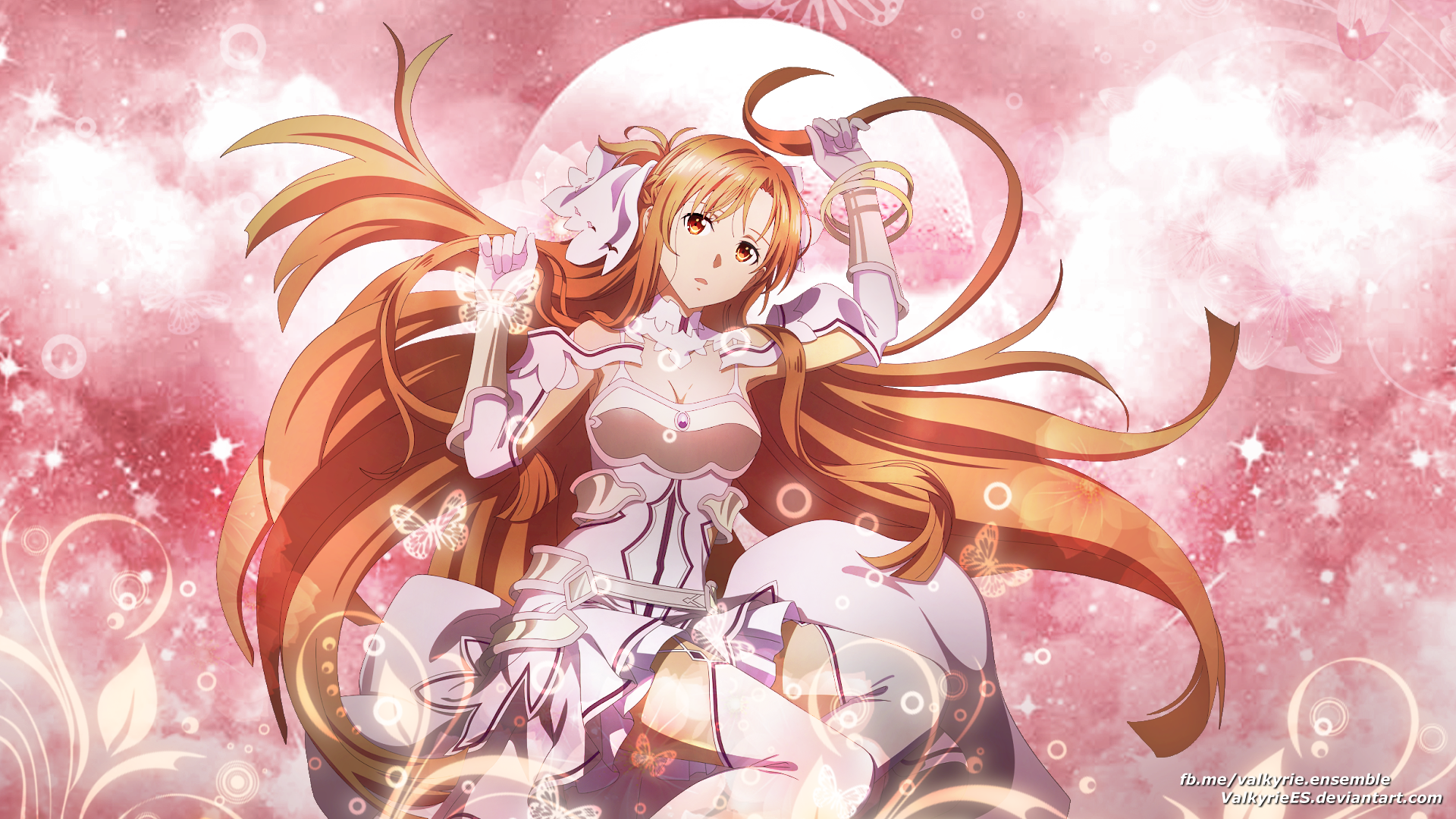 Asuna Yuuki - Sword Art Online Asuna And Yuna, HD Png Download, free png  download