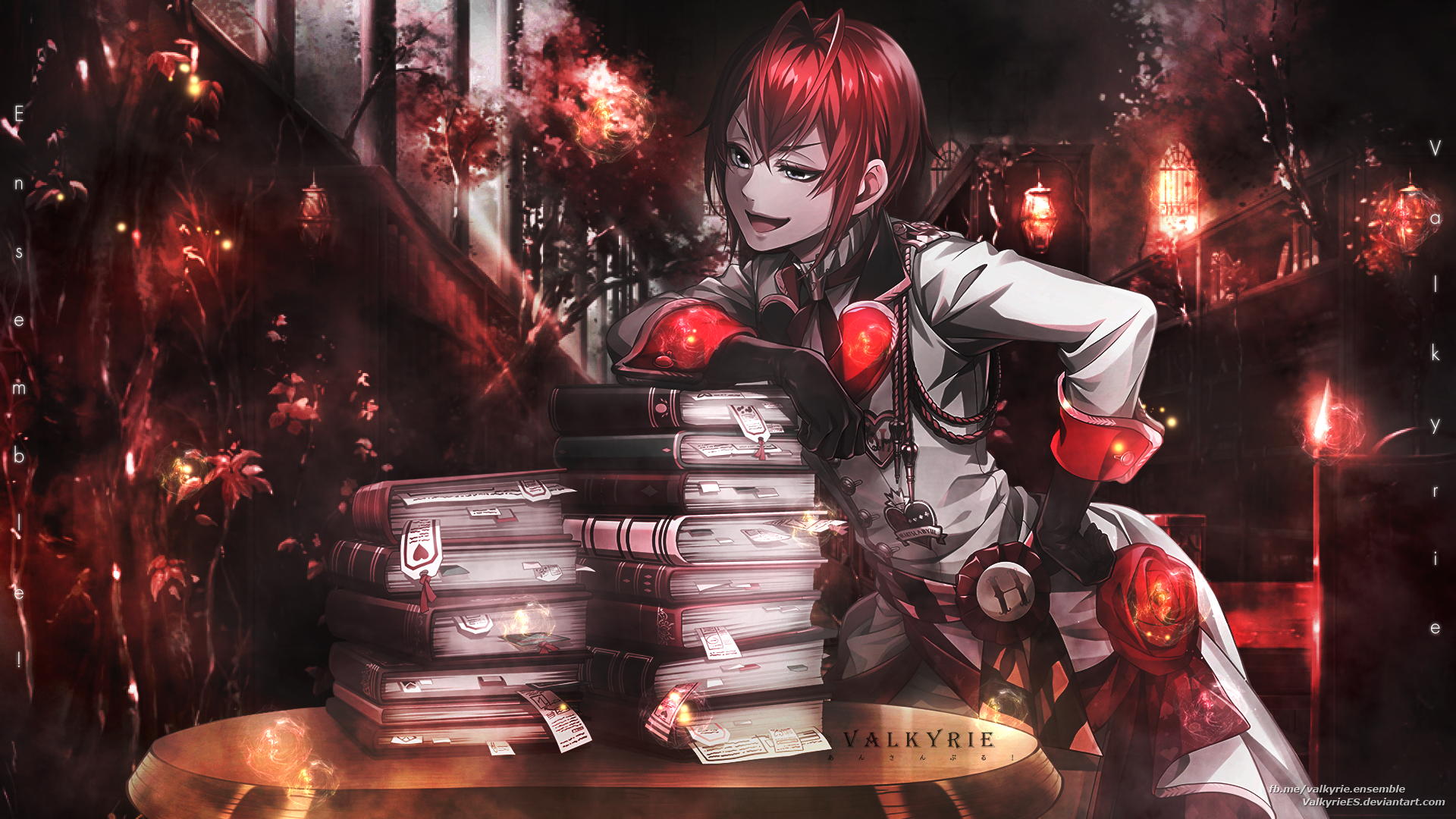Wallpaper Riddle Rosehearts By Valkyriees On Deviantart Wallpaper Riddle Rosehearts By Valkyriees On Deviantart