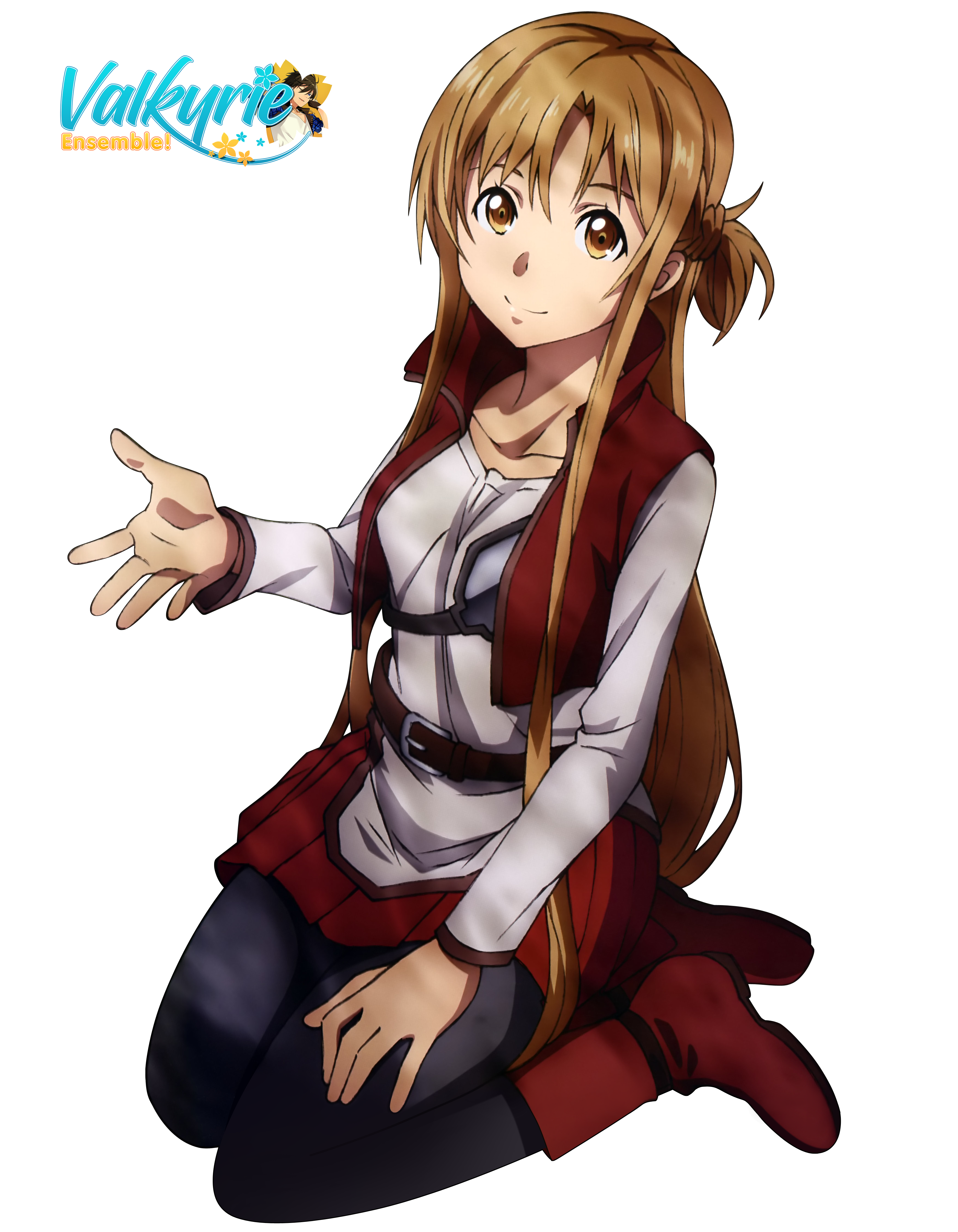 Asuna Yuuki ( Rendered Png ) [4072*5932] by sappaul on DeviantArt