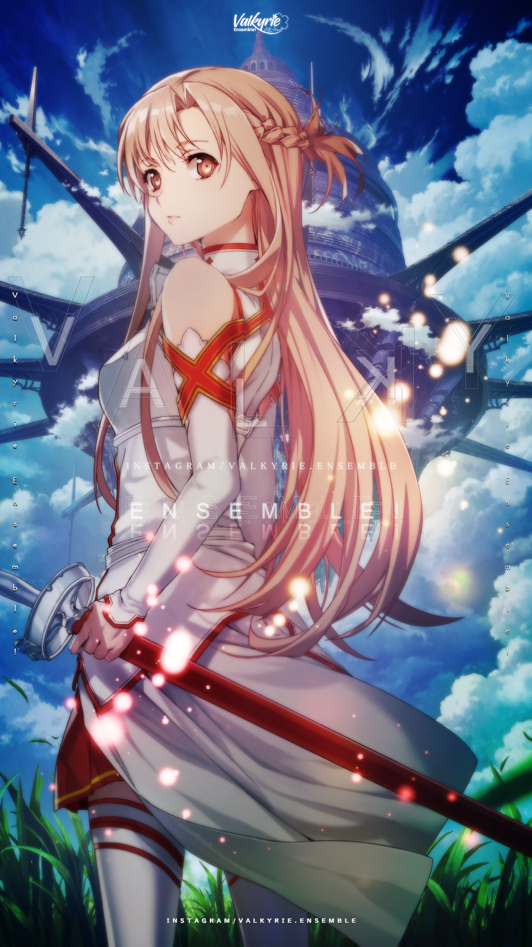 Asuna Yuuki Render by ValkyrieES on DeviantArt