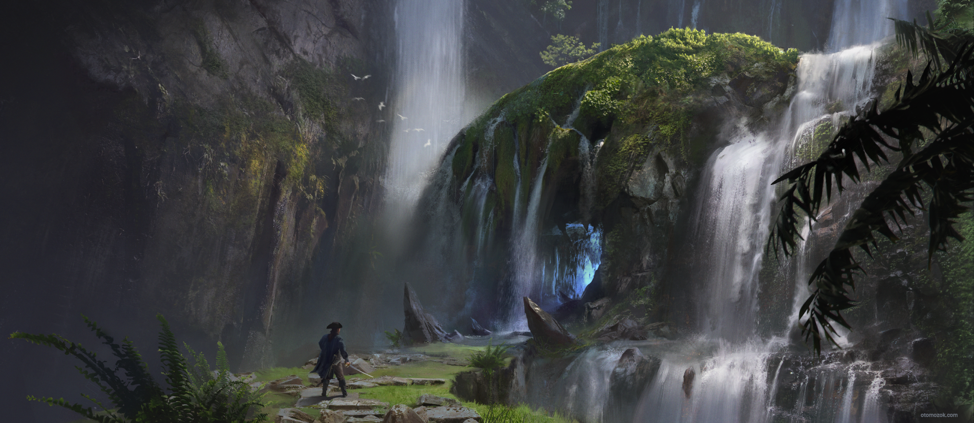 Cave by otomozok on DeviantArt