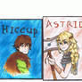 Hiccup and Astrid