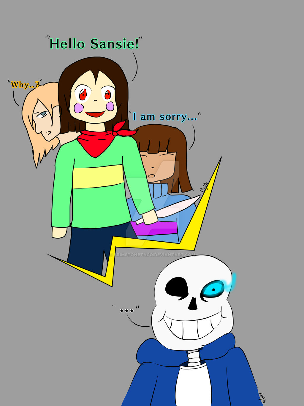 First Undertale My First Undertale Fan Art Ever by BrimstoneTaco on DeviantArt