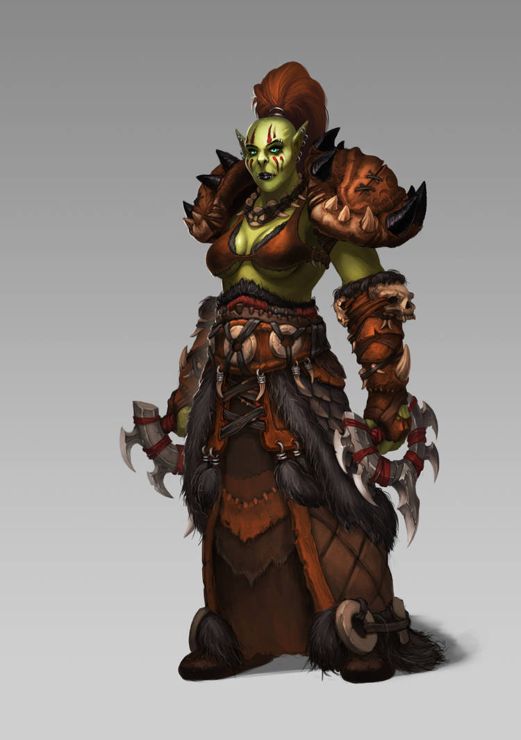 Female Orc Shaman