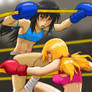 Heather vs Haruka - On the Ropes