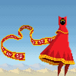 Journey pixel art