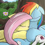 FlutterDash RainbowShy IDK