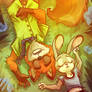 Nick Wilde and Judy Hopps