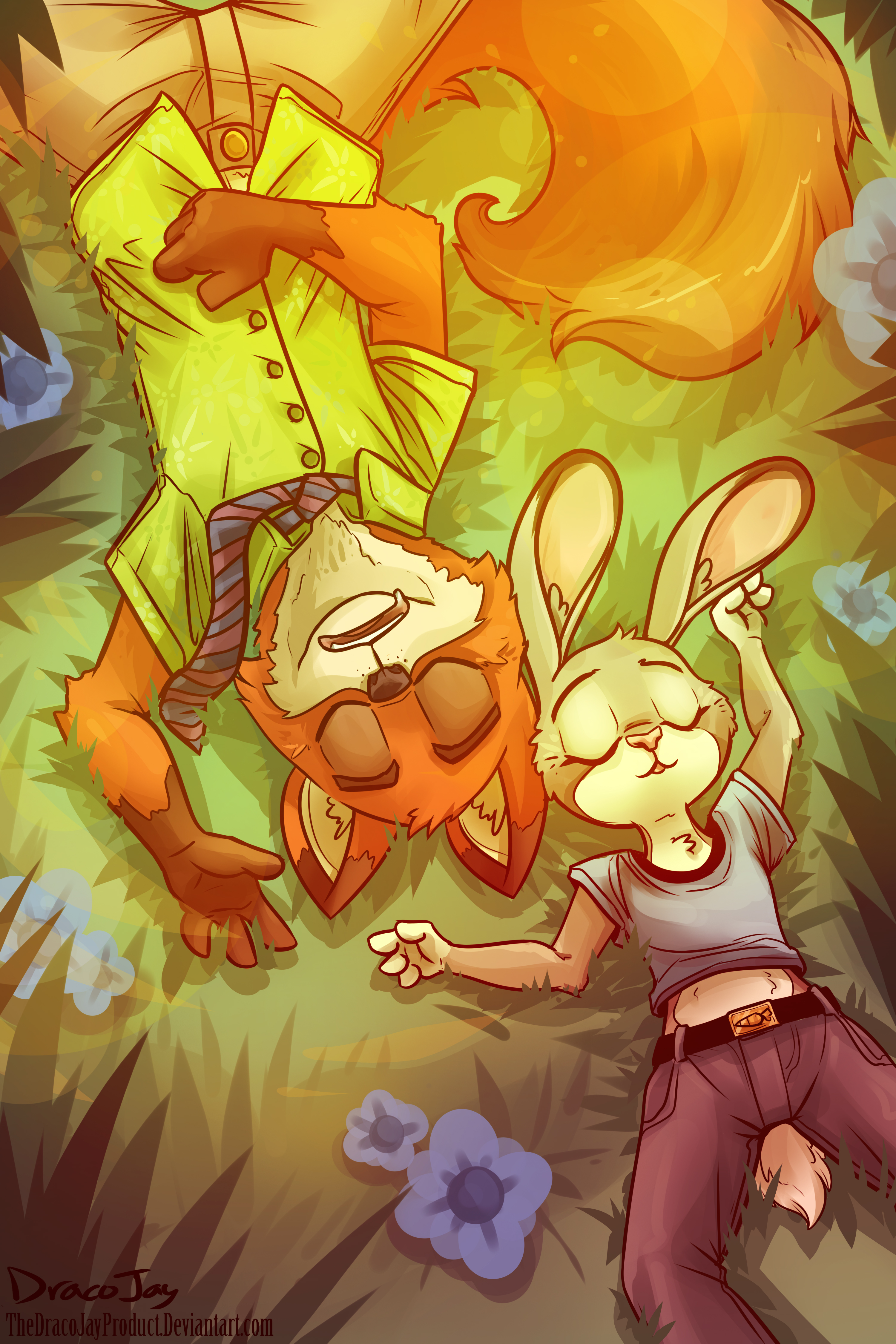 Nick Wilde and Judy Hopps