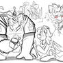 New Years 2017 Sketches