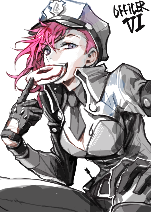 Officer Vi (and Pink Donut)