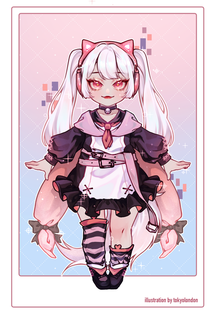 Chibi Doll #2 | White .:. by TokyoLondon on DeviantArt