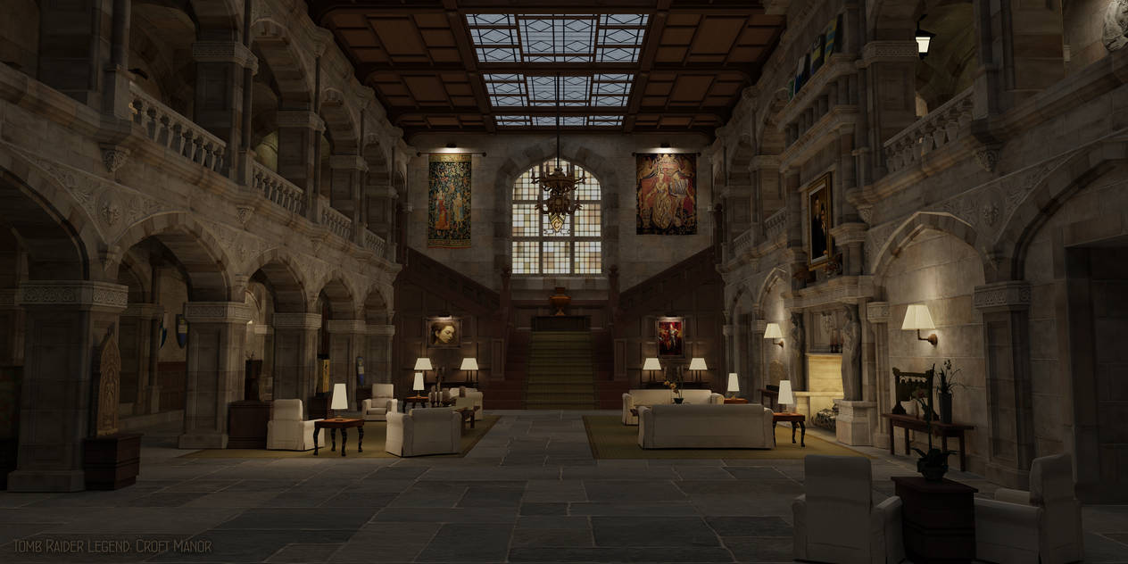 Manor Croft Ripley Croft Manor Tomb Raider Legend by DusanPavlicek on DeviantArt