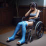 Lara Croft - DLLC in wheelchair