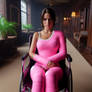 Lara Croft - FBC in wheelchair