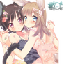 Cute girls render