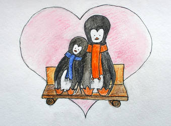 Penguins and love