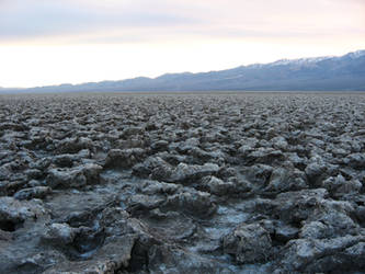 Devil's Golf Course at dusk