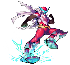 BH|Red Raptor, Over and Out + SpeedPaint
