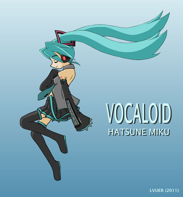Vocaloid - Hatsune Miku by LVUER