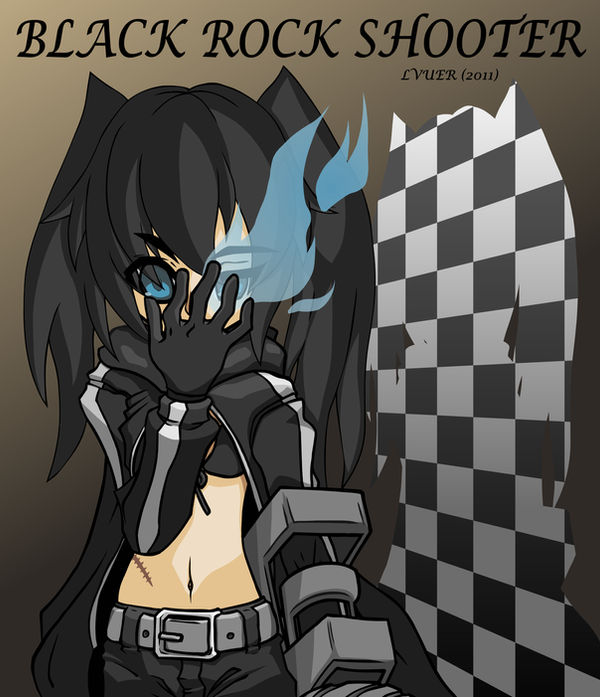 Black Rock Shooter by LVUER